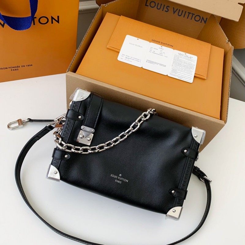 L0*is V*t0n New SIDE TRUNK full leather medium size handbag  M11350  Size：21*14*6cm