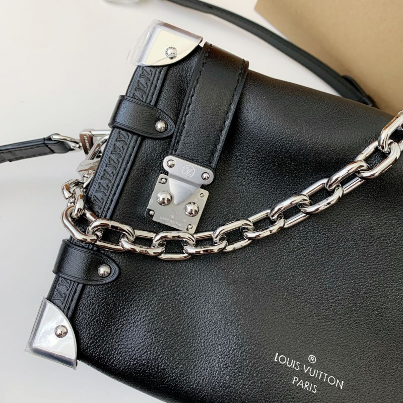 L0*is V*t0n New SIDE TRUNK full leather medium size handbag  M11350  Size：21*14*6cm
