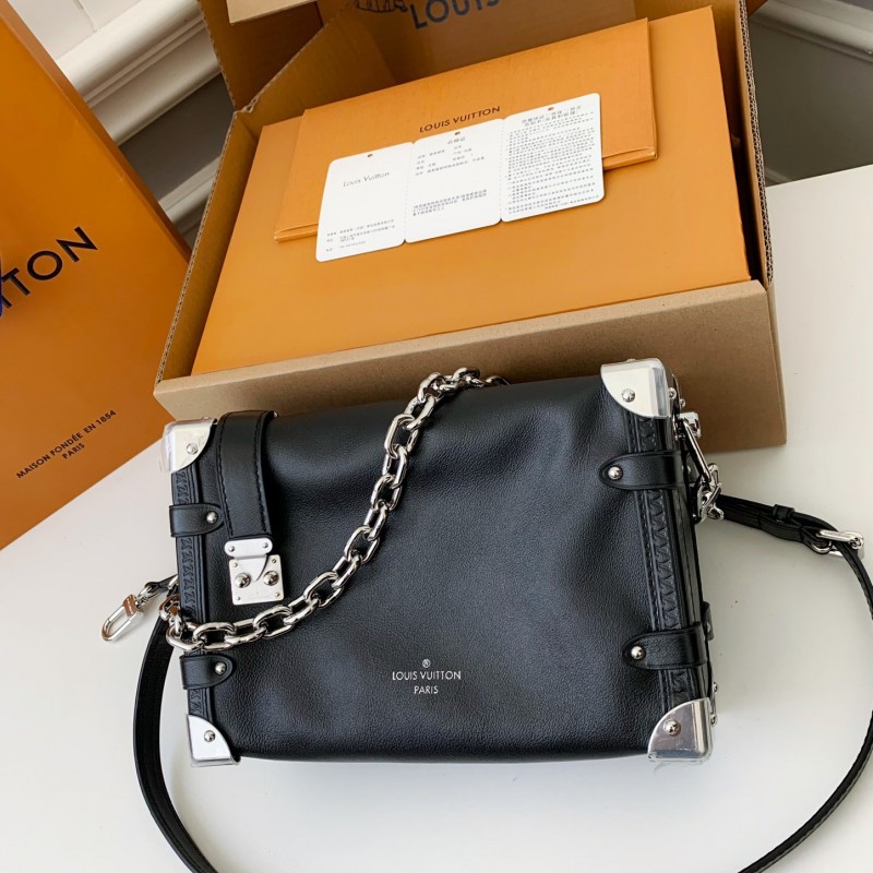 L0*is V*t0n New SIDE TRUNK full leather medium size handbag  M11350  Size：21*14*6cm