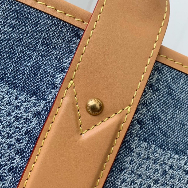 L0*is V*t0n New Weekend TOTE tannin jean bag  N40702  Size：43*34*17.5cm