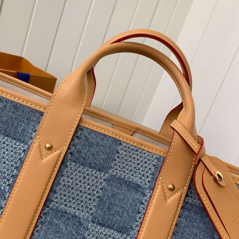 L0*is V*t0n New Weekend TOTE tannin jean bag  N40702  Size：43*34*17.5cm