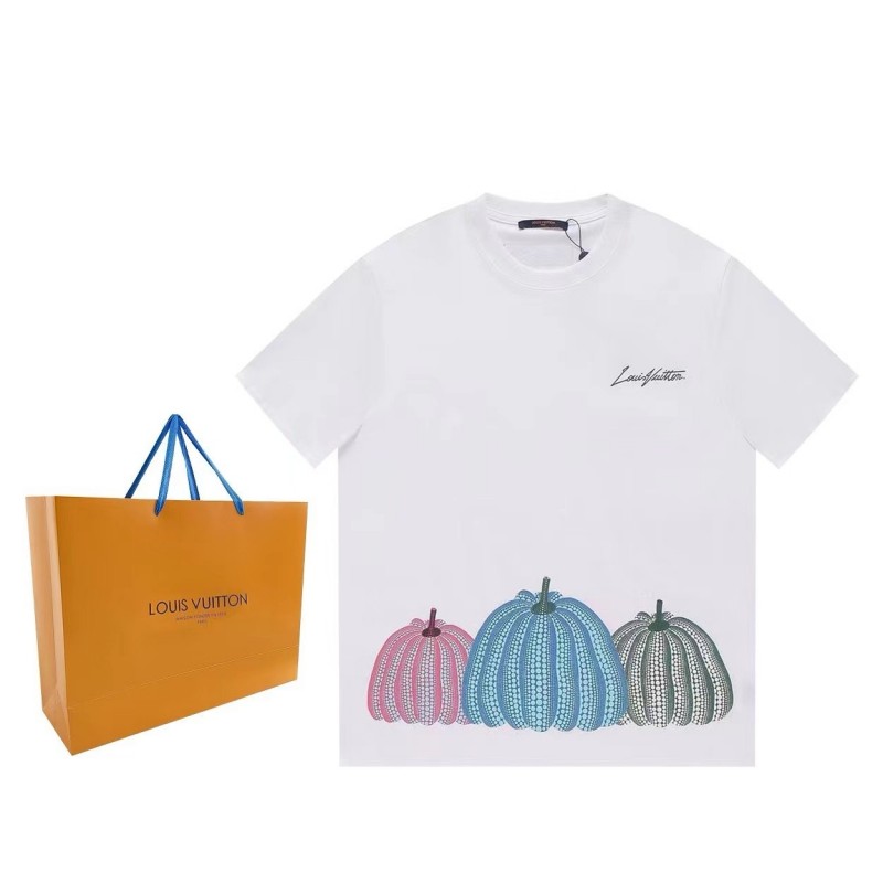 L0*is V*t0n Pumpkin Printed Short Sleeve