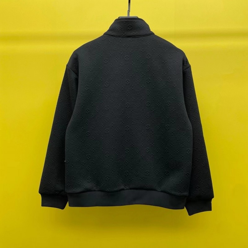 L0*is V*t0n obscure jacquard zip-up casual sports suit