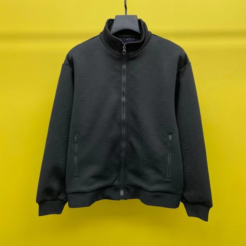 L0*is V*t0n obscure jacquard zip-up casual sports suit