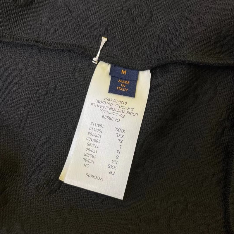 L0*is V*t0n obscure jacquard zip-up casual sports suit