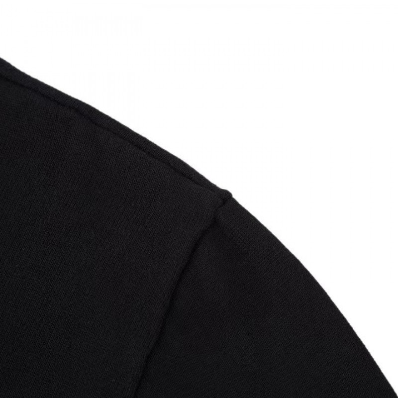 L0*is V*t0n monogrammed wool bottoming sweater