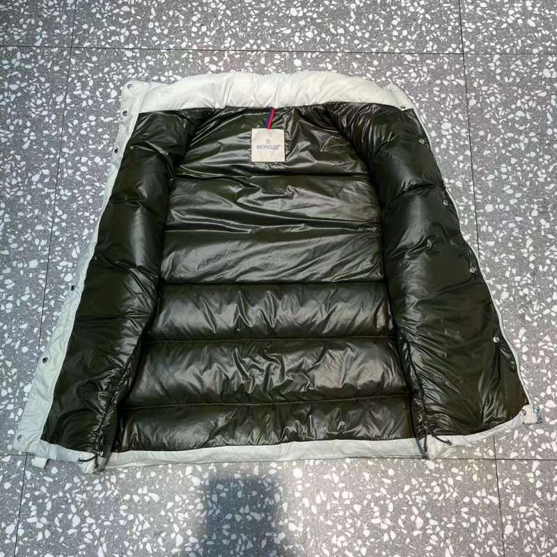 Moncler FW2023 Logo Logo Stand Collar Zipper Sleeveless Vest