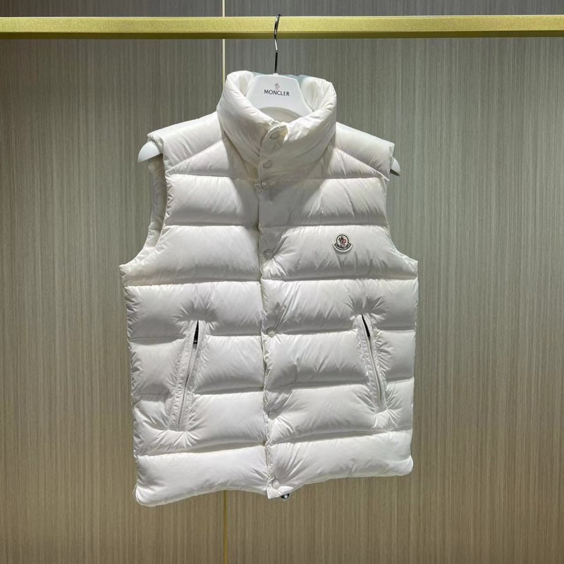 Moncler stand collar down vest