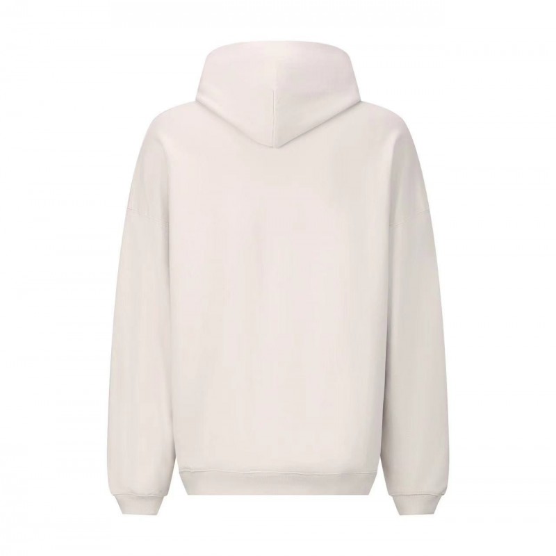 Ba*len*cia*ga heart print hooded sweatshirt