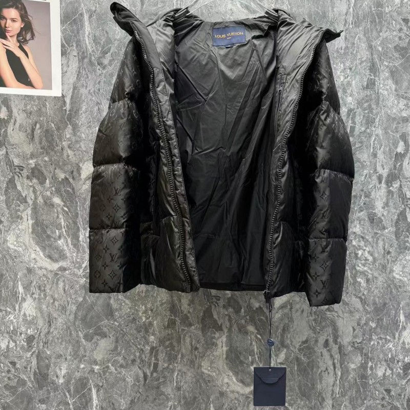 lv 24 new hooded down jacket
