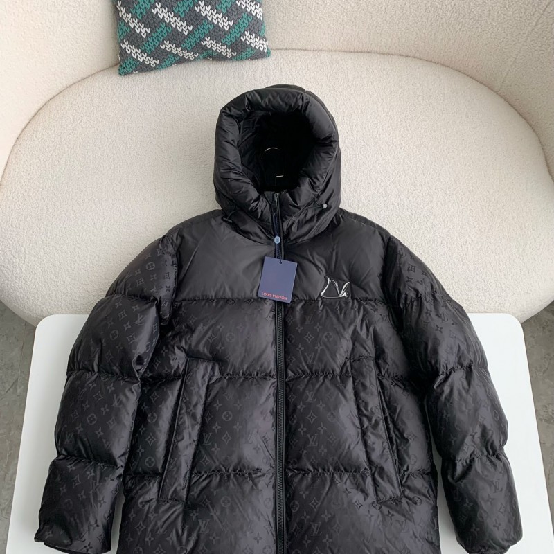 L0*is V*t0n logo labeled down jacket