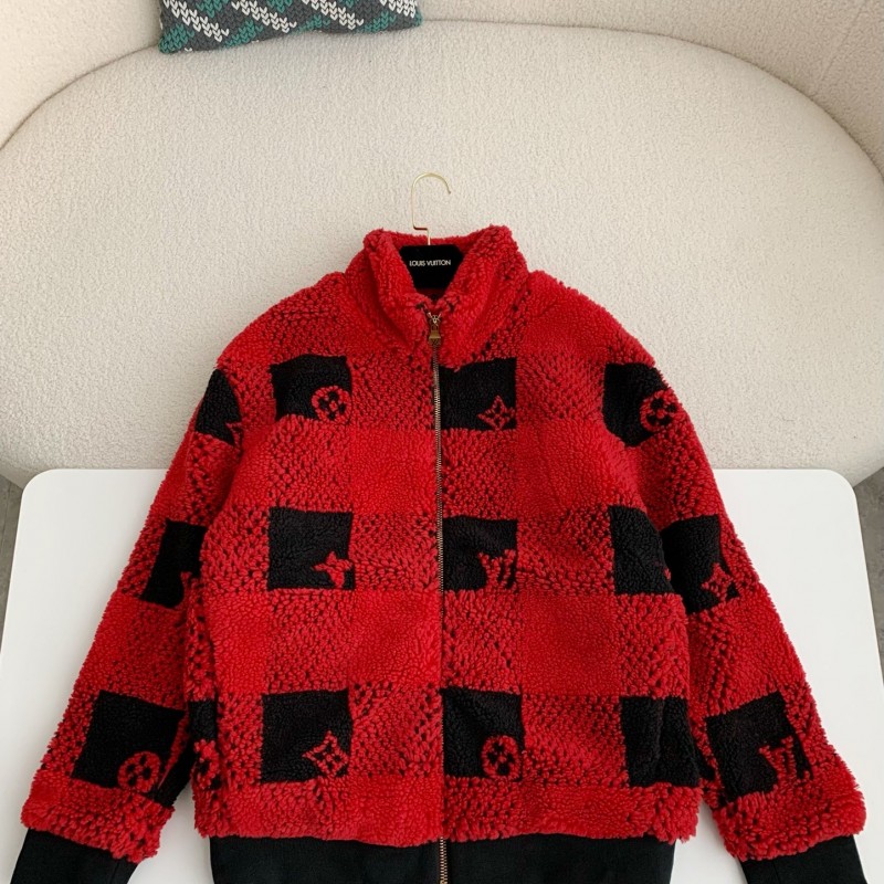 L0*is V*t0n  Checked lapels Jackets