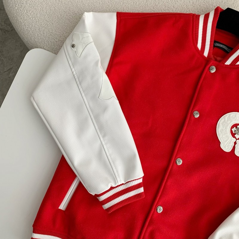 Ch**me He**ts catwalk baseball jacket