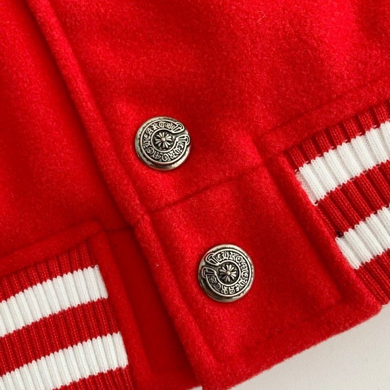 Ch**me He**ts catwalk baseball jacket