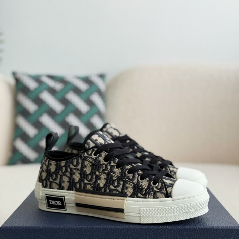 D*0r B23 logo print low top sneakers