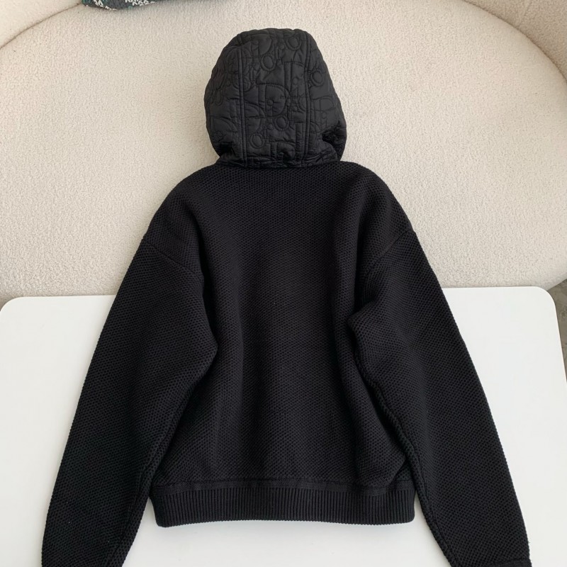 D*0r FW24 Plain color hooded jacket