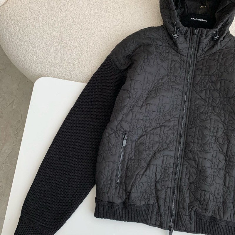 D*0r FW24 Plain color hooded jacket