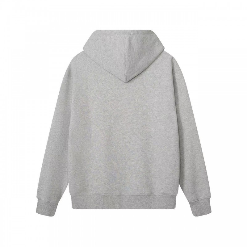B**rry logo embroidered hooded cardigan