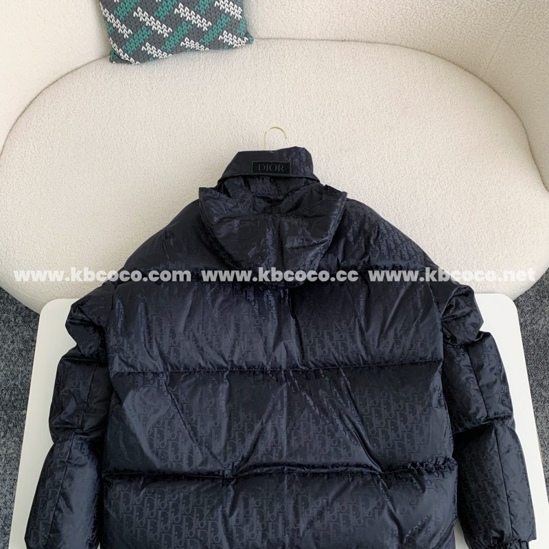 D*0r Logo Printed Down Jacket