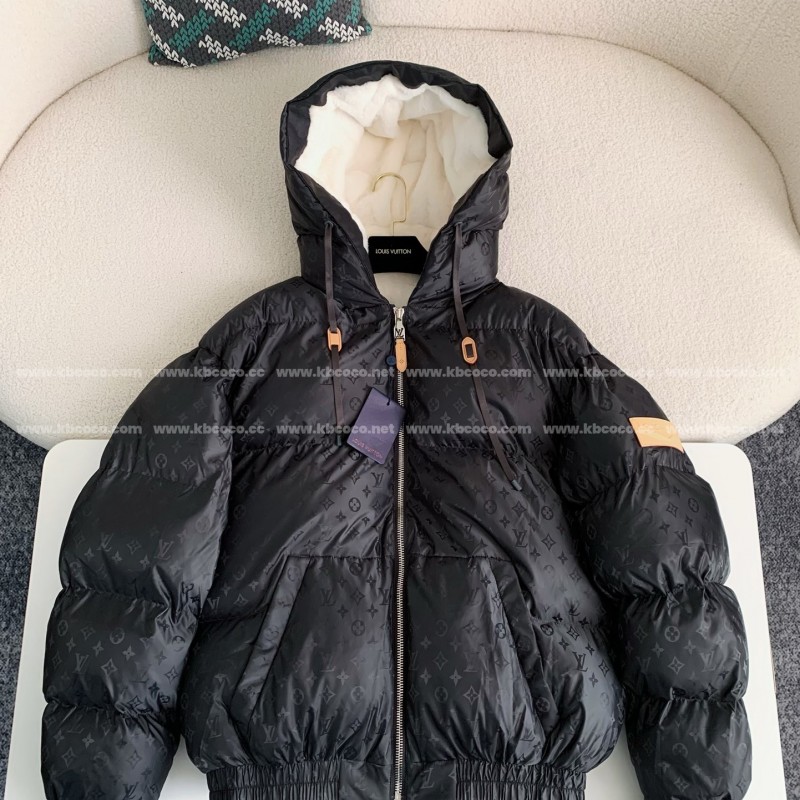 L0*is V*t0n Skiing Series FW24 Printed Hooded Cotton-Padded Jacket