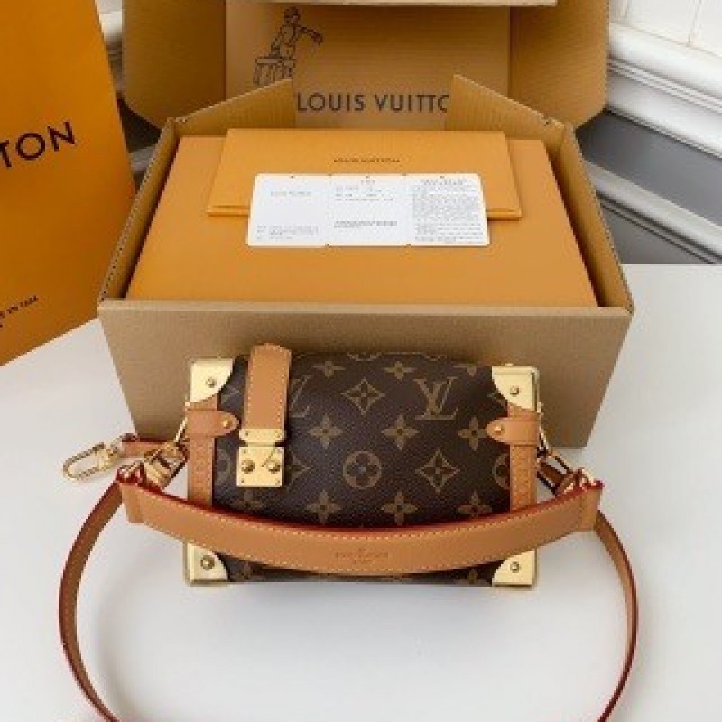 L0*is V*t0n small SIDE TRUNK handbag M46815, size: 18*12.5*8cm