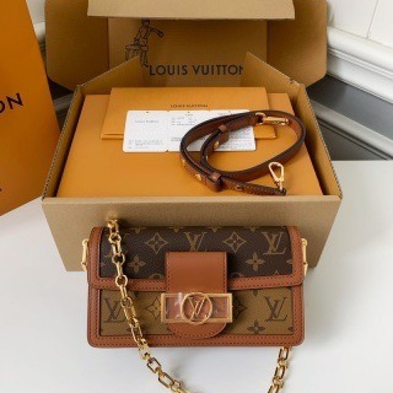 L0*is V*t0n DAUPHINE EAST WEST handbag M46757, size: 21*12*5cm
