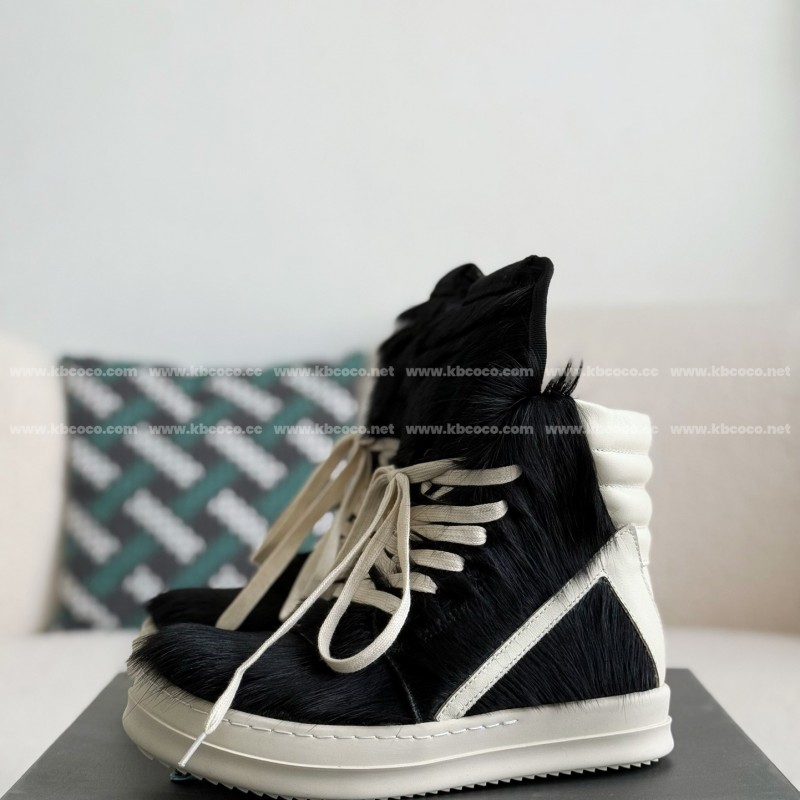 RICK OWENSRO Rick Owens FW23 LUXOR Series High-Top Sneakers