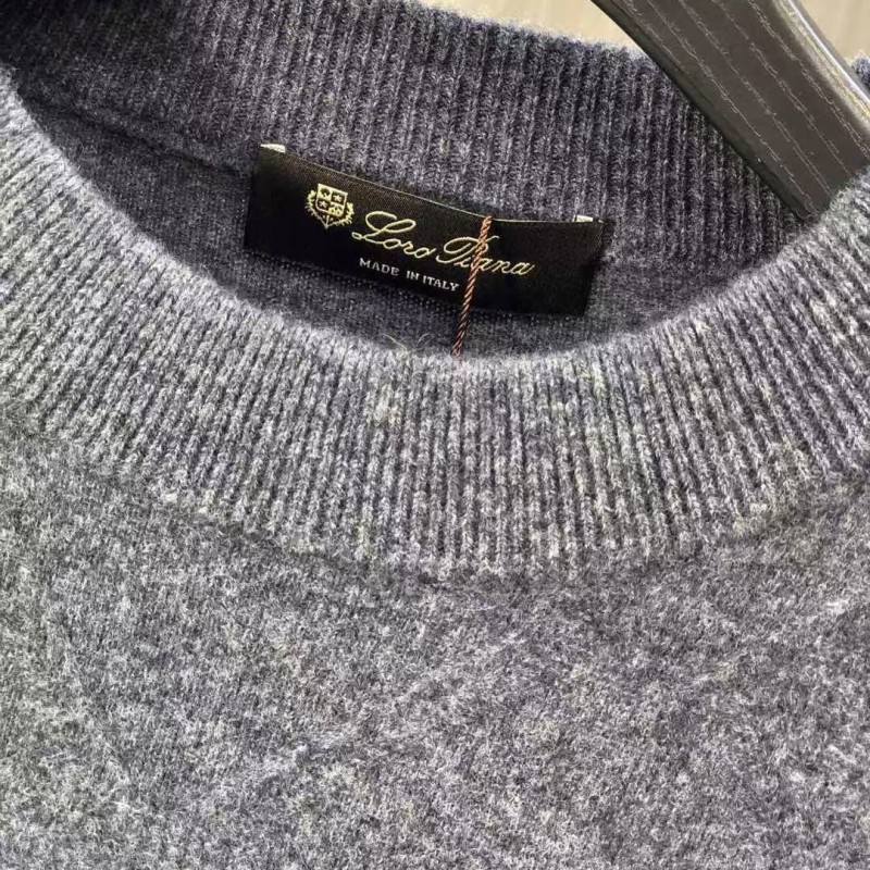 L**o p*ana24 Autumn and Winter crew neck knitted sweater