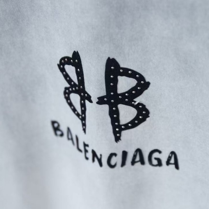 Ba*len*cia*ga SpringSummer New Suede BB + Hot Diamond T-shirt