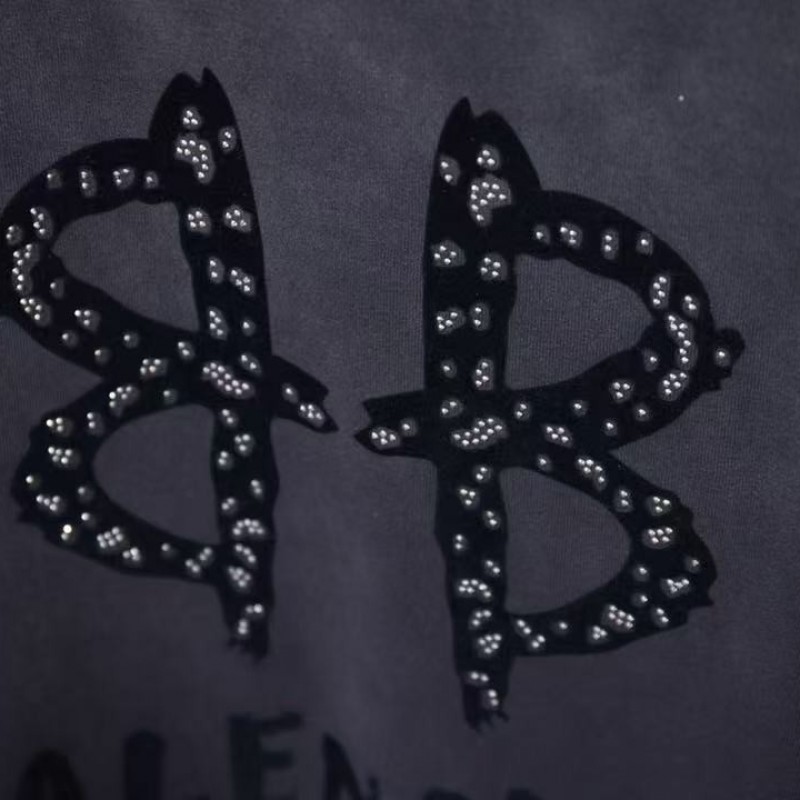 Ba*len*cia*ga SpringSummer New Suede BB + Hot Diamond T-shirt