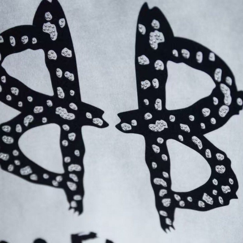 Ba*len*cia*ga SpringSummer New Suede BB + Hot Diamond T-shirt