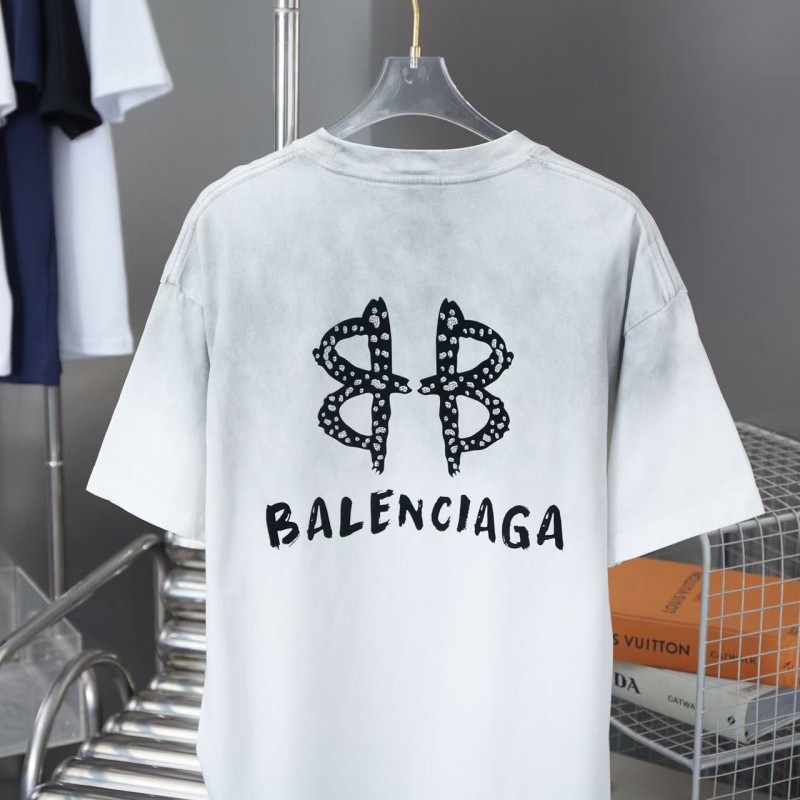 Ba*len*cia*ga SpringSummer New Suede BB + Hot Diamond T-shirt