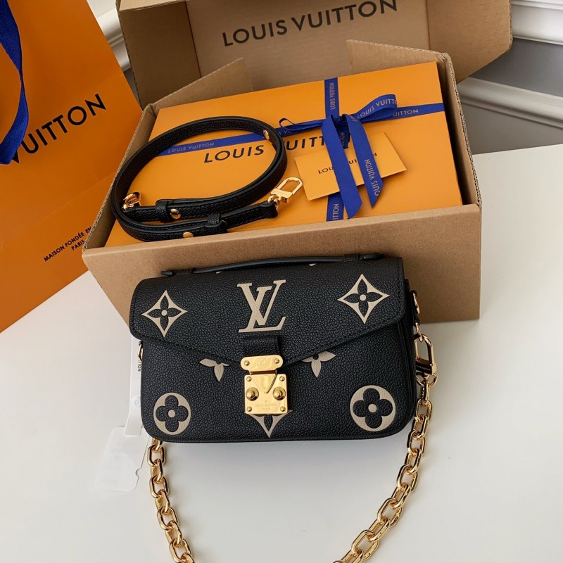 L0*is V*t0n counter classic hot selling Pochette Métis East West bag M46596, 21.5 * 13.5 * 6cm
