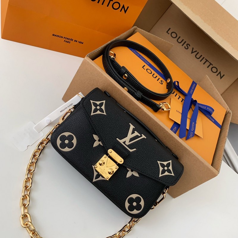 L0*is V*t0n counter classic hot selling Pochette Métis East West bag M46596, 21.5 * 13.5 * 6cm