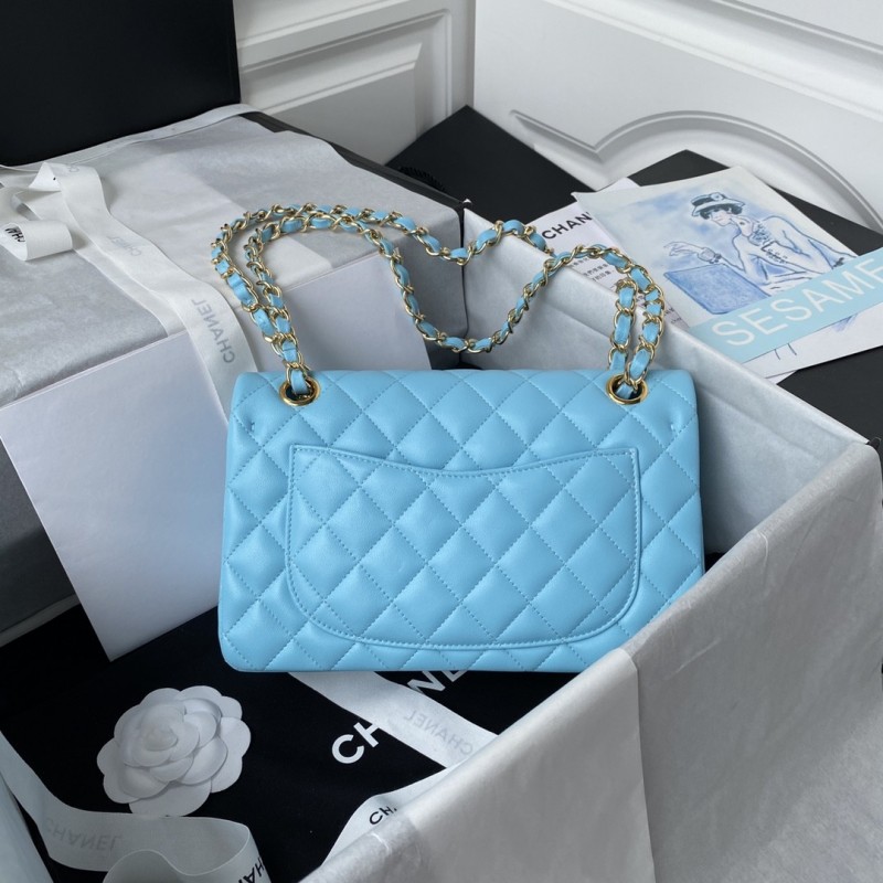 Ch*el Classic Flap Bag A01113, Top Quality, Medium Size: 23cm