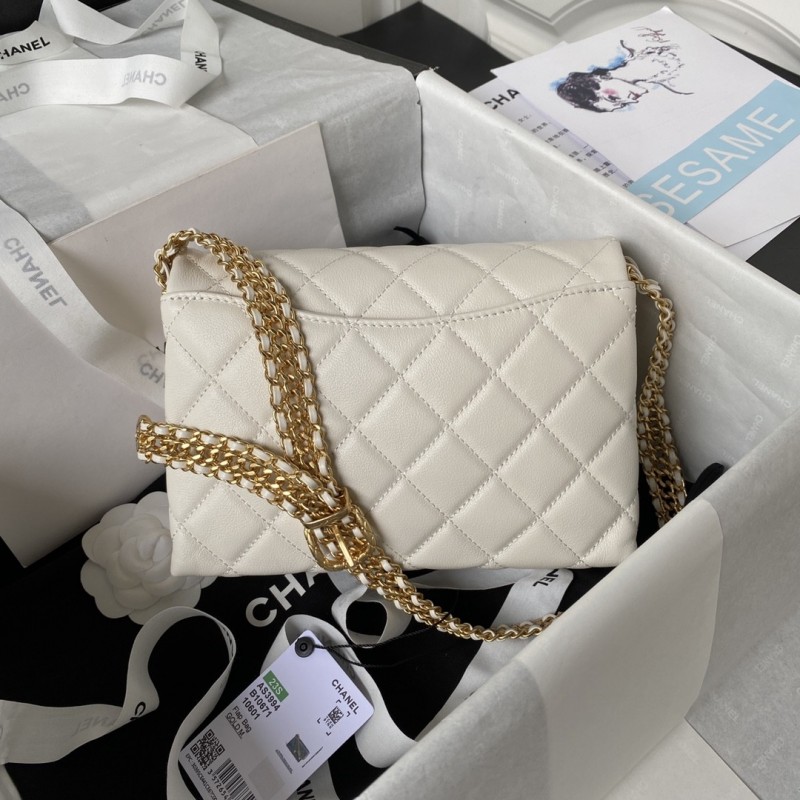 Ch*el 23S Underarm Bag AS3994, Top Quality SIZE: 14 * 21 * 10cm