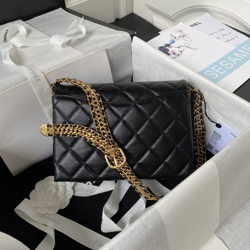 Ch*el 23S Underarm Bag AS3994, Top Quality  SIZE: 14 * 21 * 10cm