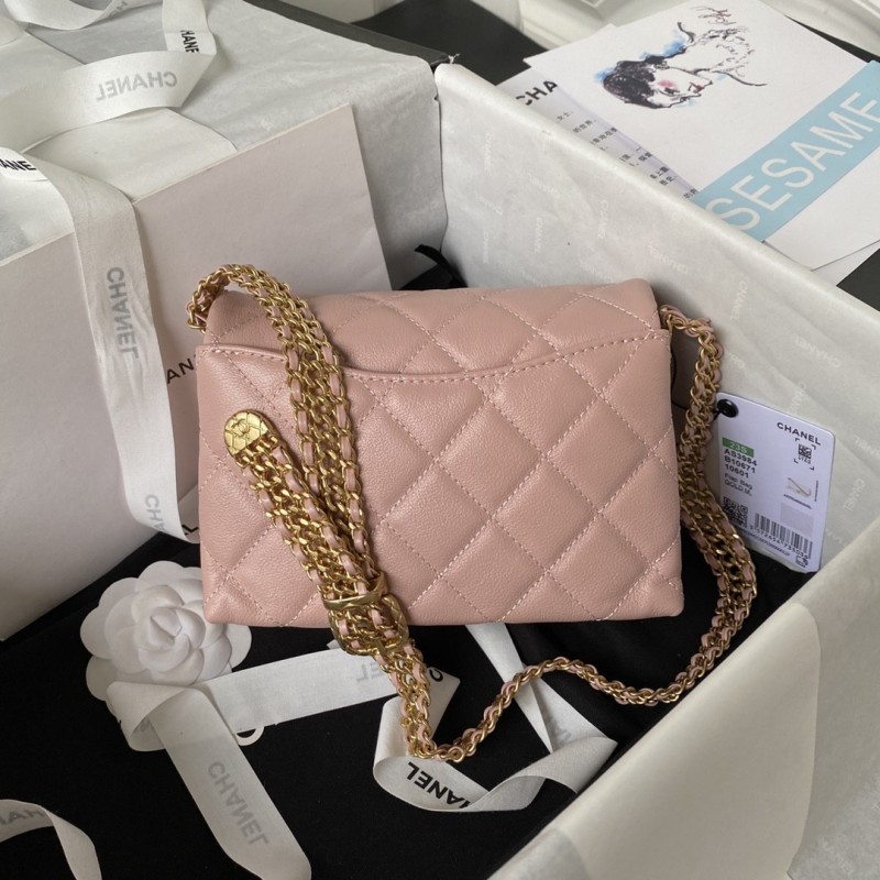 Ch*el 23S Underarm Bag AS3984, Top Quality  SIZE: 12 * 18 * 10cm