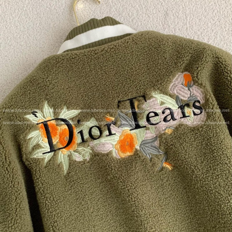 D*0r Mottled Lamb Fur Jacket