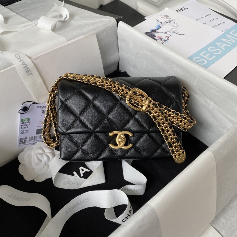 Ch*el 23S Underarm Bag AS3984, Top Quality    SIZE: 12 * 18 * 10cm