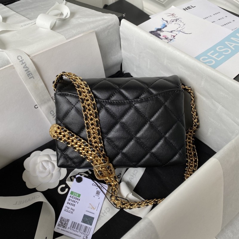 Ch*el 23S Underarm Bag AS3984, Top Quality    SIZE: 12 * 18 * 10cm