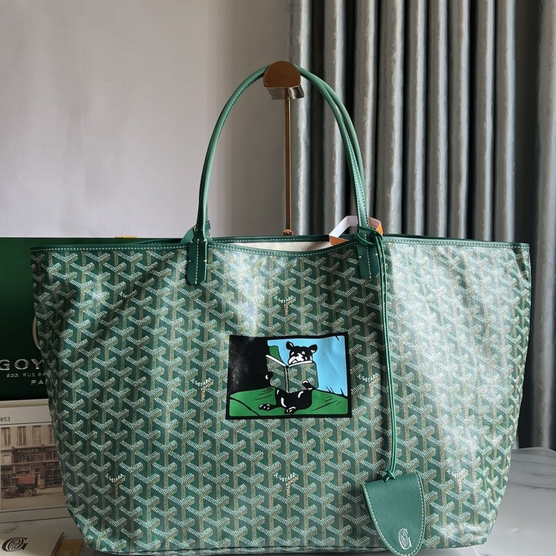 Go*ard Saint L0*is GM special painted Dou style shopping bag