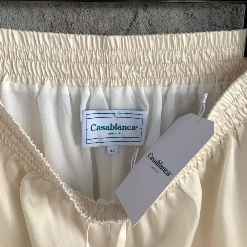 CASABLANCA Fantasy pattern silk shorts