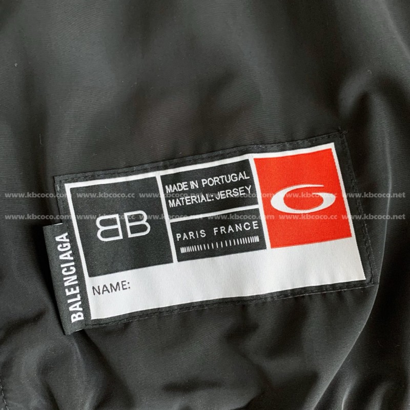 Ba*len*cia*ga ss25 Basketball Series Letter Print Jacket