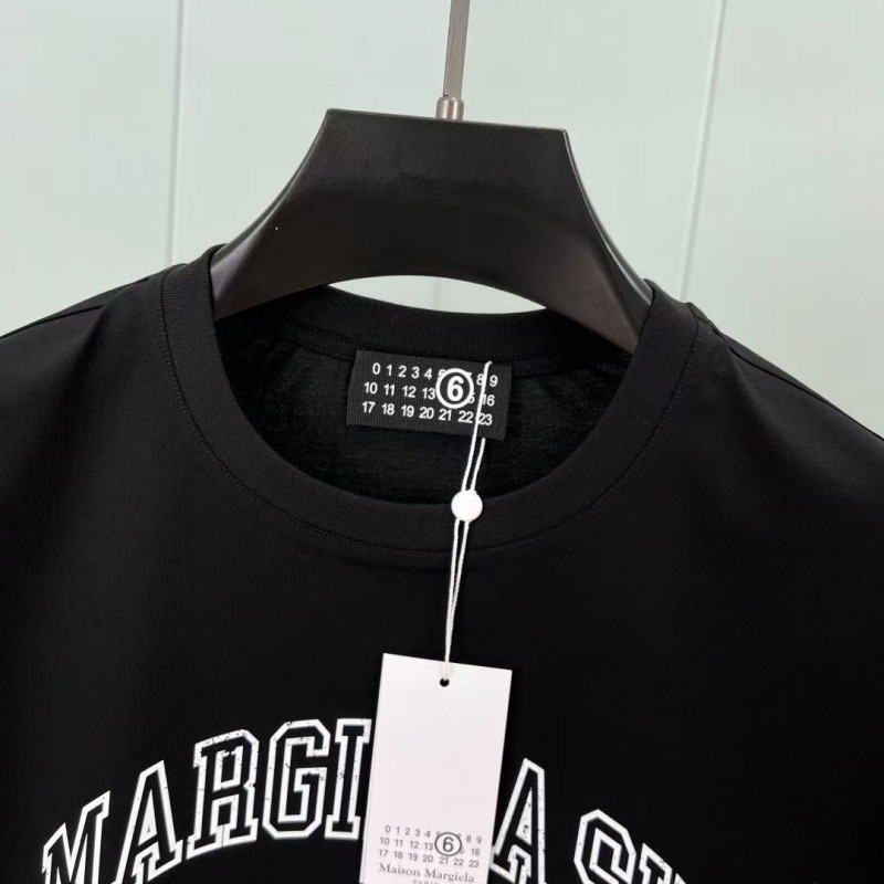 Margiela Logo Print Crewneck T-Shirt