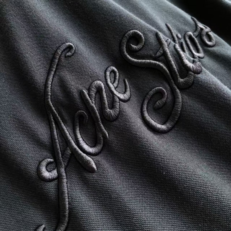 Acne Studios washed embroidered logo crew neck T-shirt
