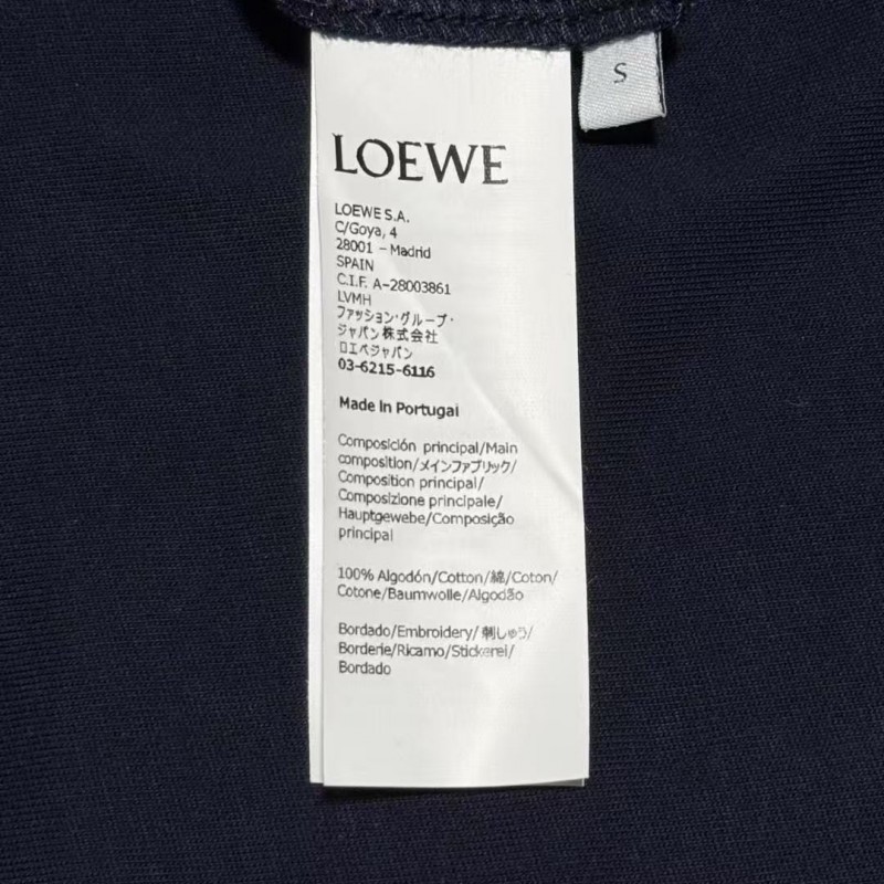 L0ew* new embroidered short sleeves