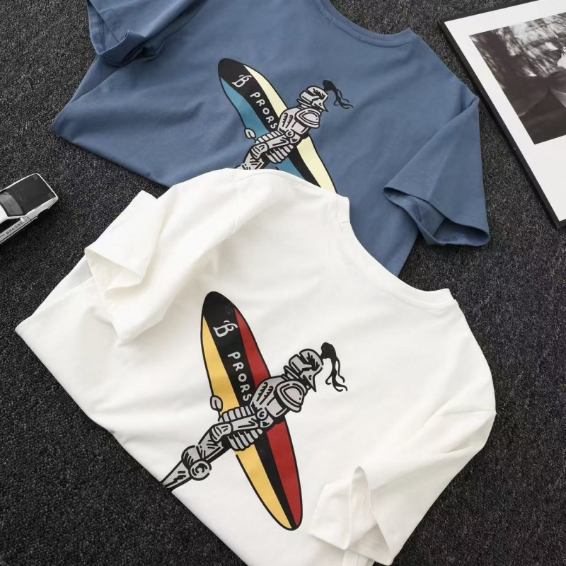 B**rry 25ss knight print short sleeve