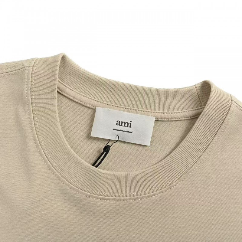 AMI SS25 3D Heart Short Sleeve T-Shirt