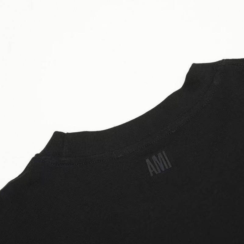 AMI SS25 3D Heart Short Sleeve T-Shirt
